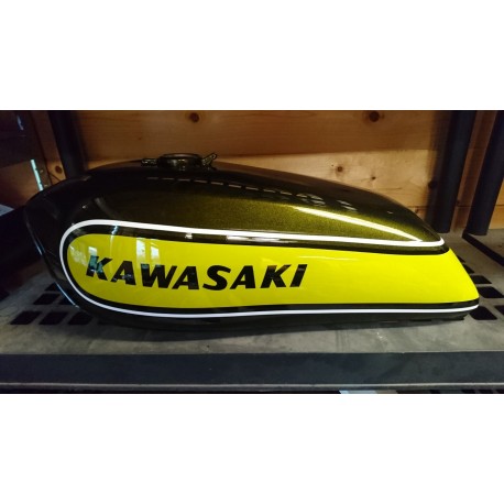 Kit peinture kawasaki 500 H1D 73 Candy Lime