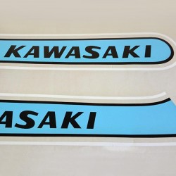Déco Kawasaki 250S1B 1974 / 400S3 1974 Candy blue