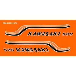 Déco Kawasaki 500 H1B 1972