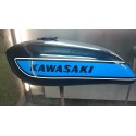 Kit peinture kawasaki 500 H1F 75 CANDY SKY BLUE